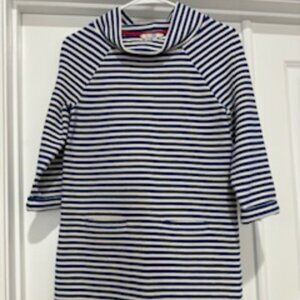 Boden Striped Mini Dress with Pockets